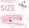 Pink Stapler, Desktop Stapler, 25 Sheet Capacity, includes 1000 Staples and Staple Remover